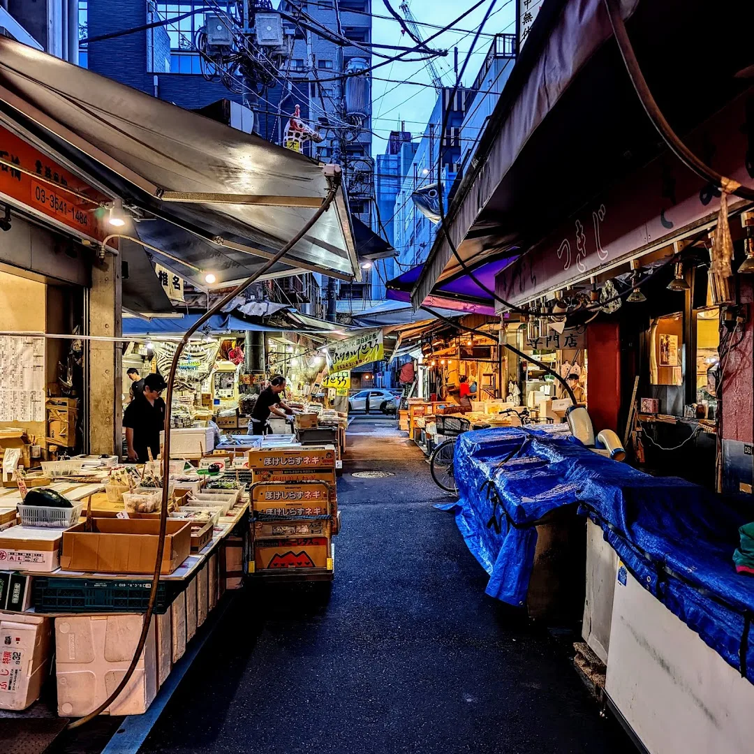 Fish Market Tsukiji Outer Market