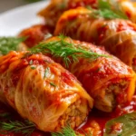 Ukrainian cabbage rolls