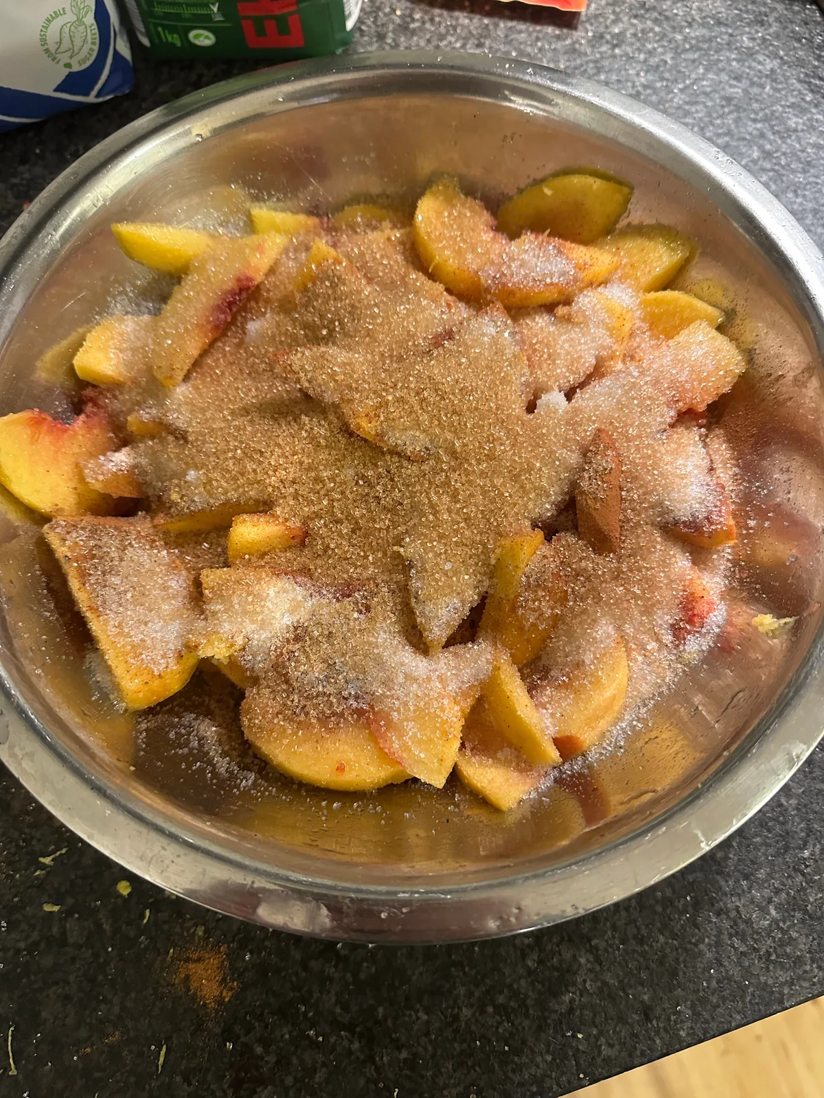 Baking Peach Cobbler That I Tried In Georgia, cooked by Janis, photo 2