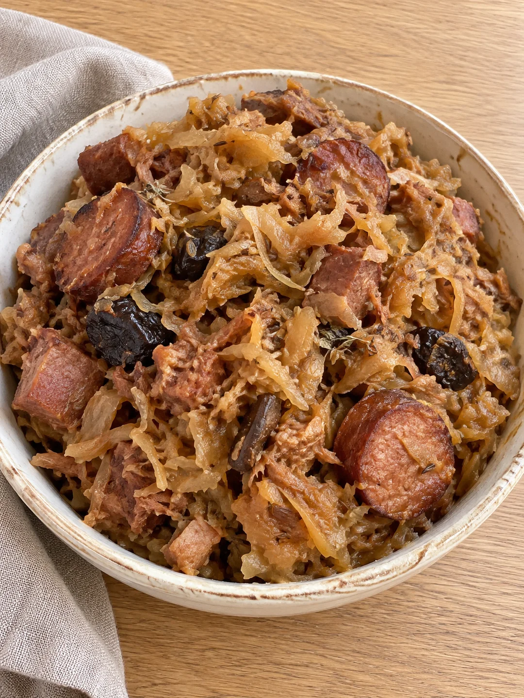 Bigos (Old Polish Hunter's Stew) Simmered Three Days the Way Masuria Does It