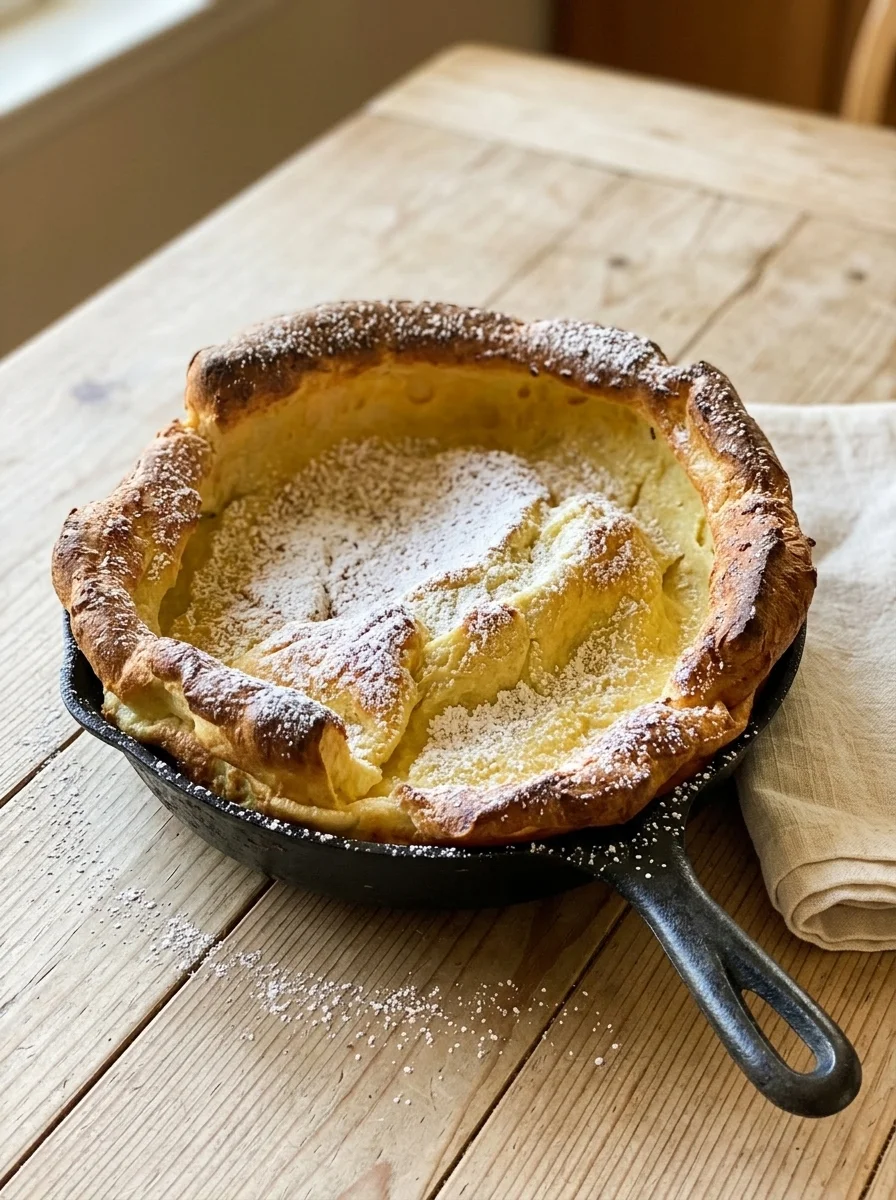 Classic Dutch Baby Pancake (Seattle-Style Oven Puff)