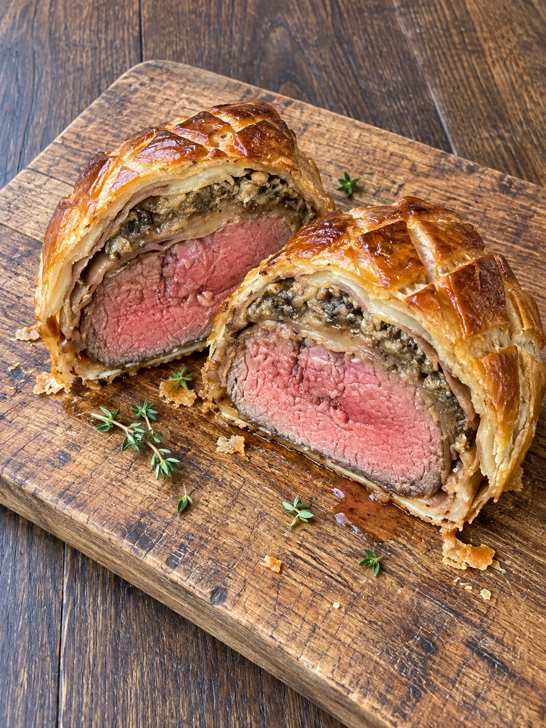 Beef Wellington, Modern British Restaurant Style