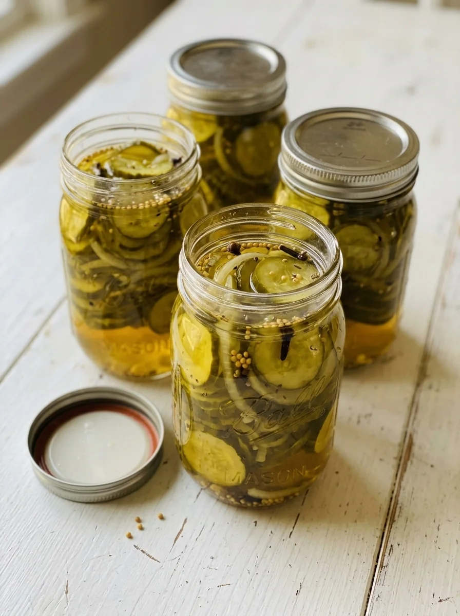 Old-Fashioned Bread and Butter Pickle Recipe from the Illinois Farmhouse