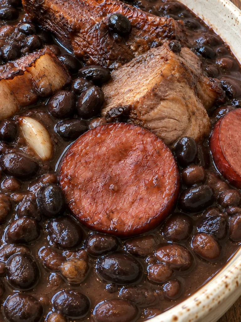 Feijoada Completa, the Rio de Janeiro Way close up