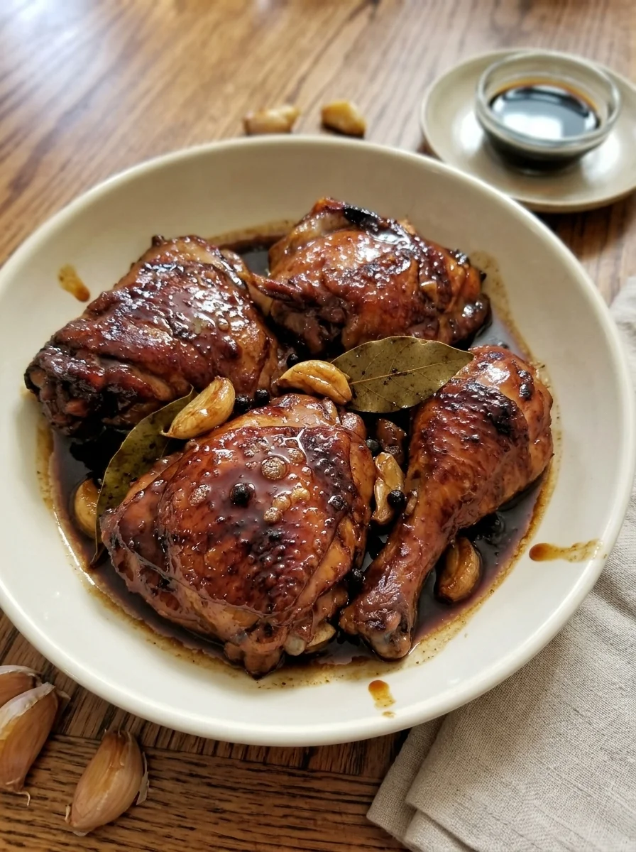 Filipino Chicken Adobo the Old Clay-Pot Way (Adobong Manok)