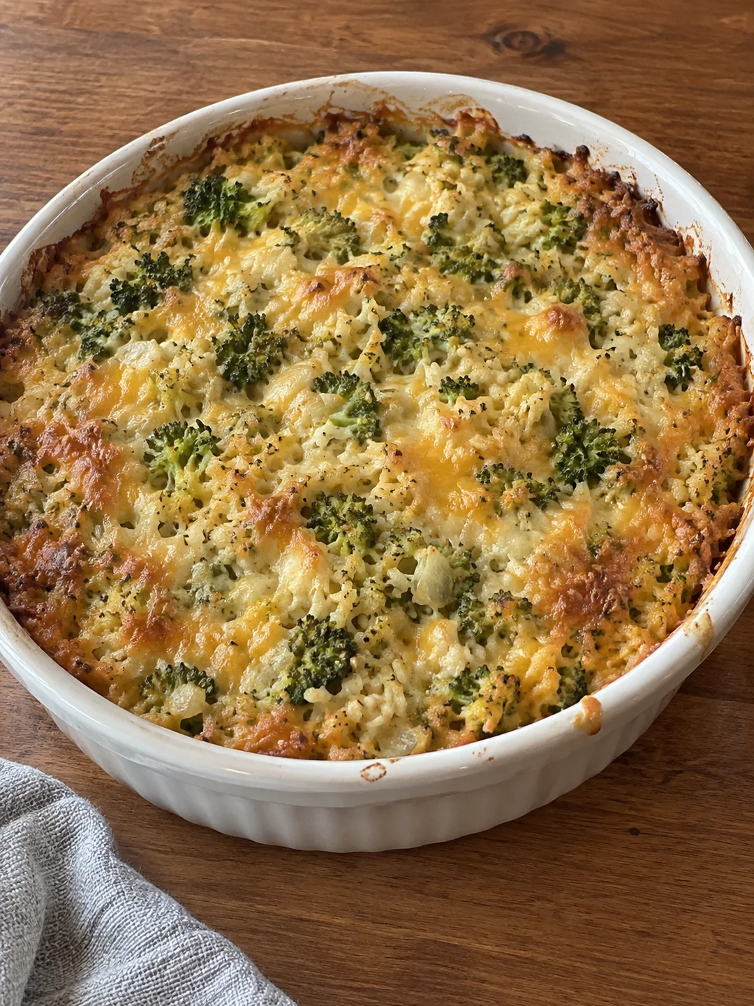 Broccoli Rice Casserole, the Church Potluck Way