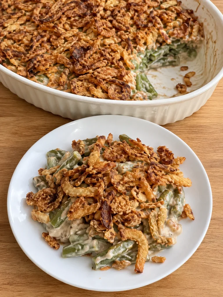 Green Bean Casserole, the Original 1955 Green Bean Bake