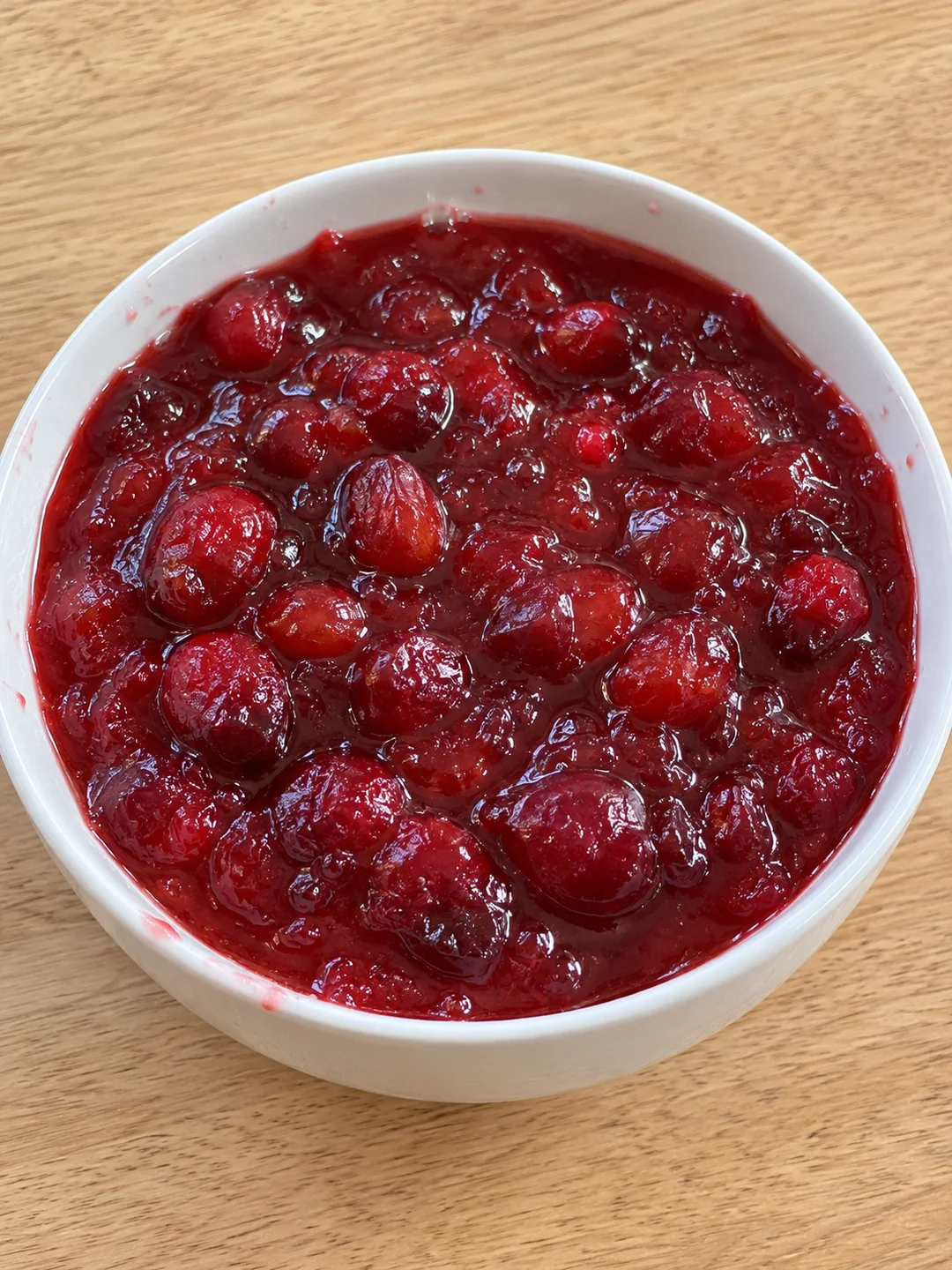 Homemade Cranberry Sauce the New England Way, with Orange Zest and Cinnamon