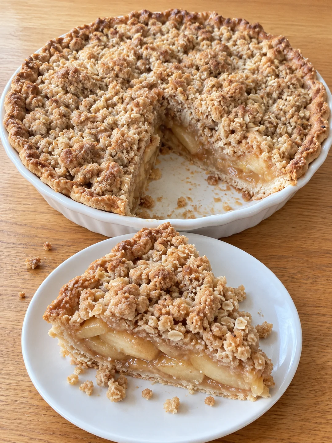 Pennsylvania Dutch Apple Pie (Lancaster County Apple Crumb Pie)