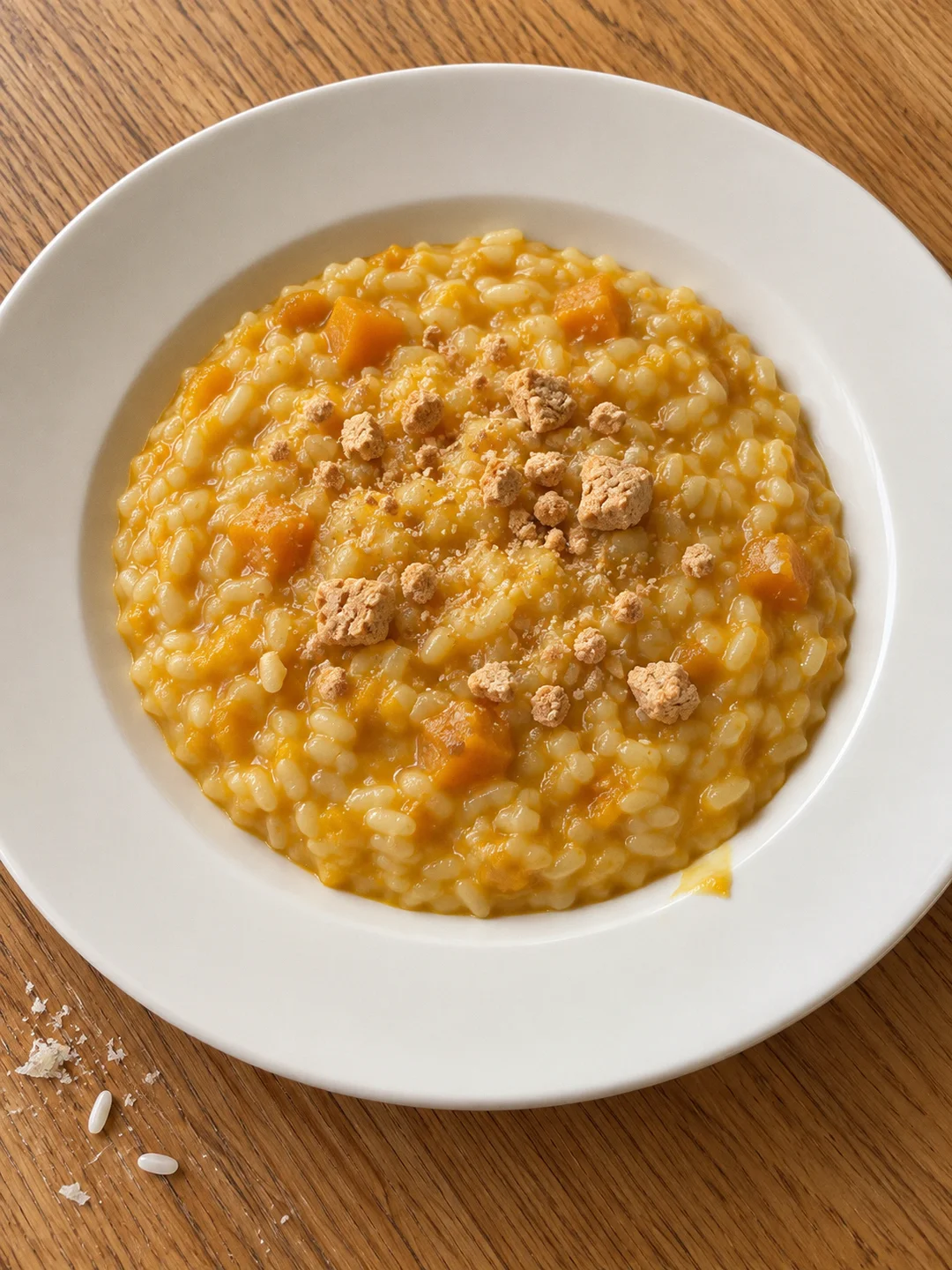 Pumpkin Risotto from Mantua (Risotto alla Zucca)