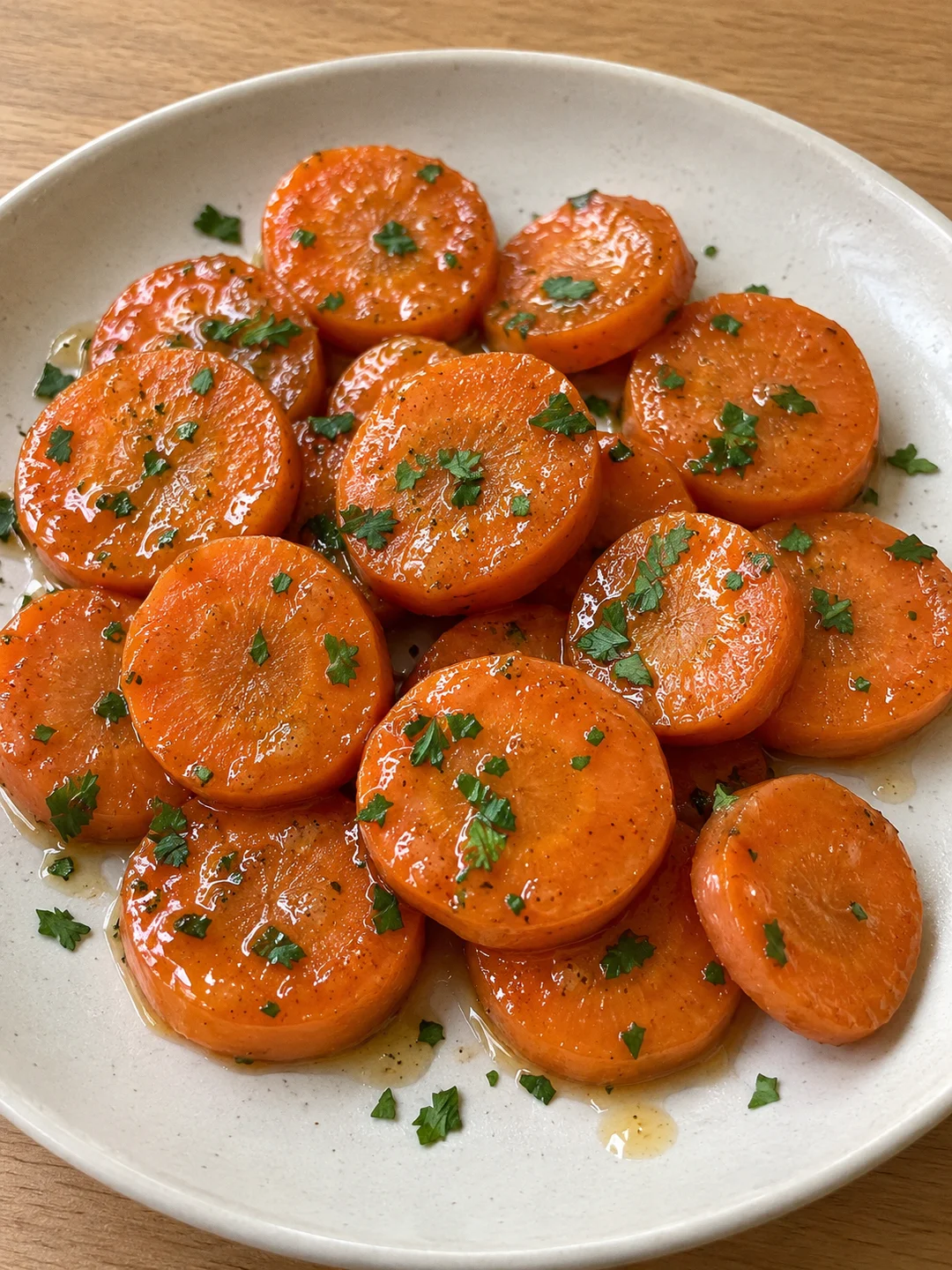 Honey Glazed Carrots, Pan-Glazed the French Way (Carottes Glacées)