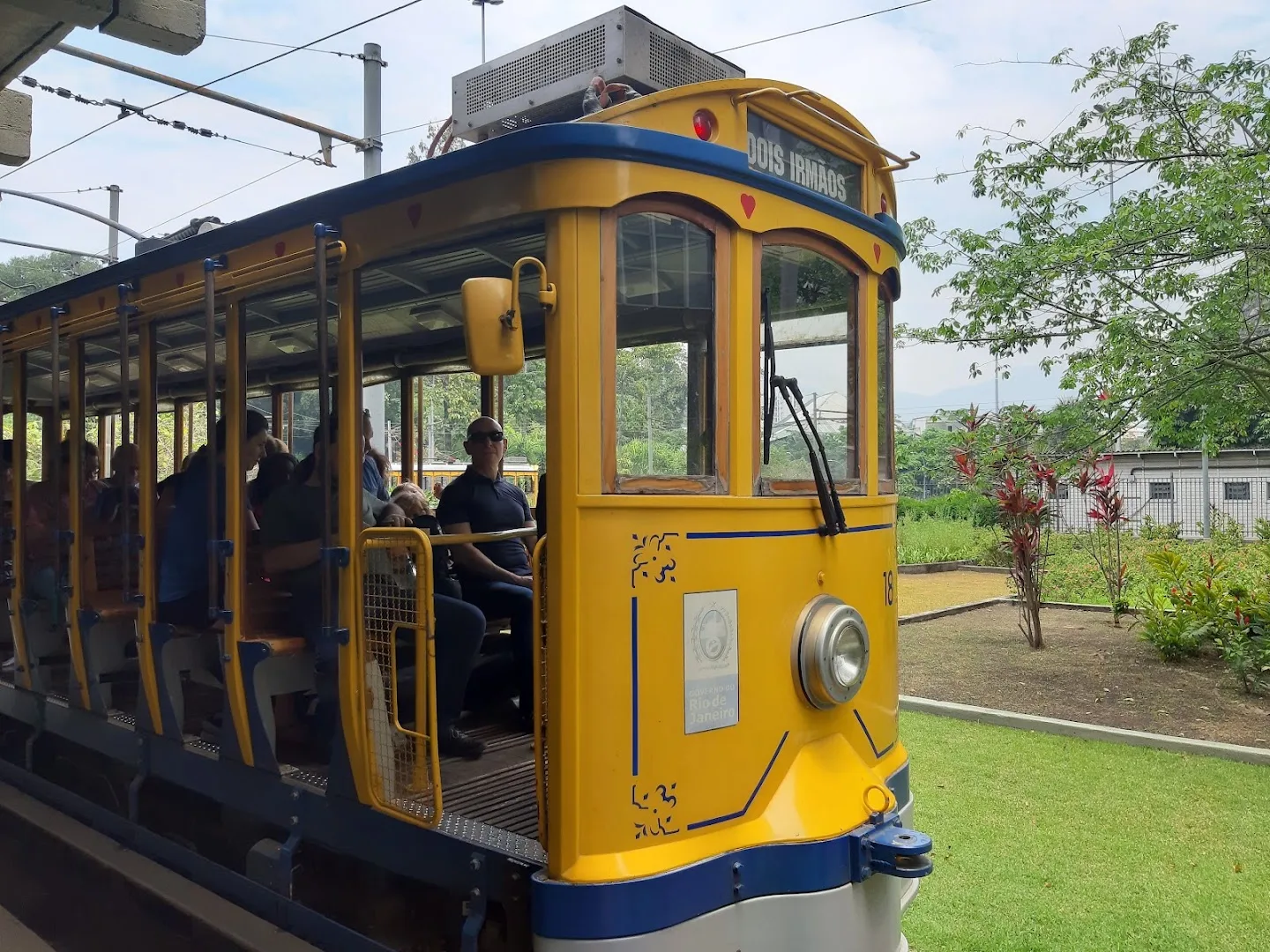 Station of Santa Teresa trams